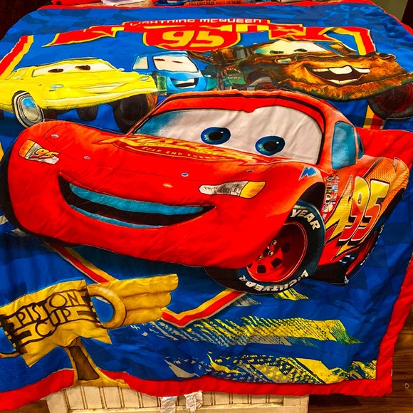 Disney Other Disney Lightning Mcqueen 5 Piece Bedding Set For